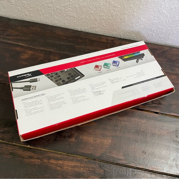 HyperX Alloy Origins Core Mechanical Tactile Aqua Switch Gaming Keyboard - Picture 5 of 9